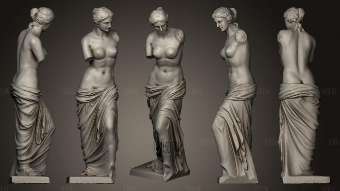 Venus goddess 3d stl модель для ЧПУ